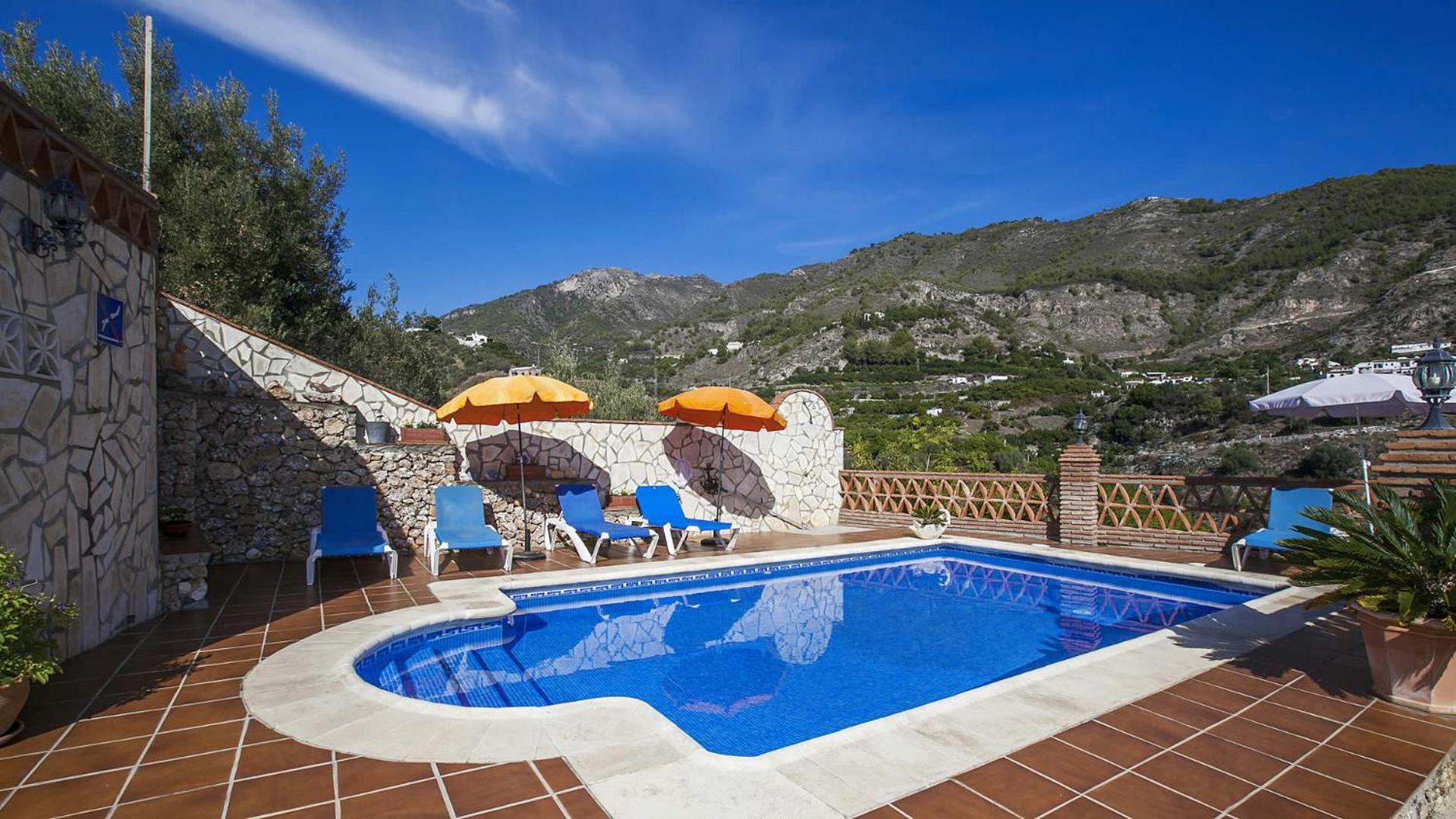 Villa Francisco Frigiliana Bagian luar foto