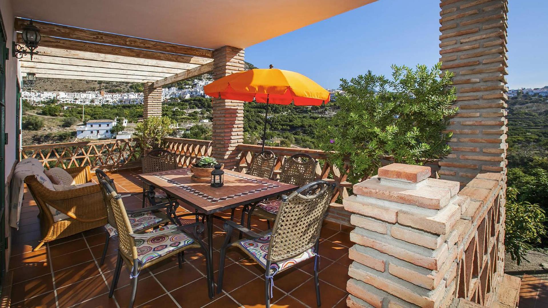 Villa Francisco Frigiliana Bagian luar foto