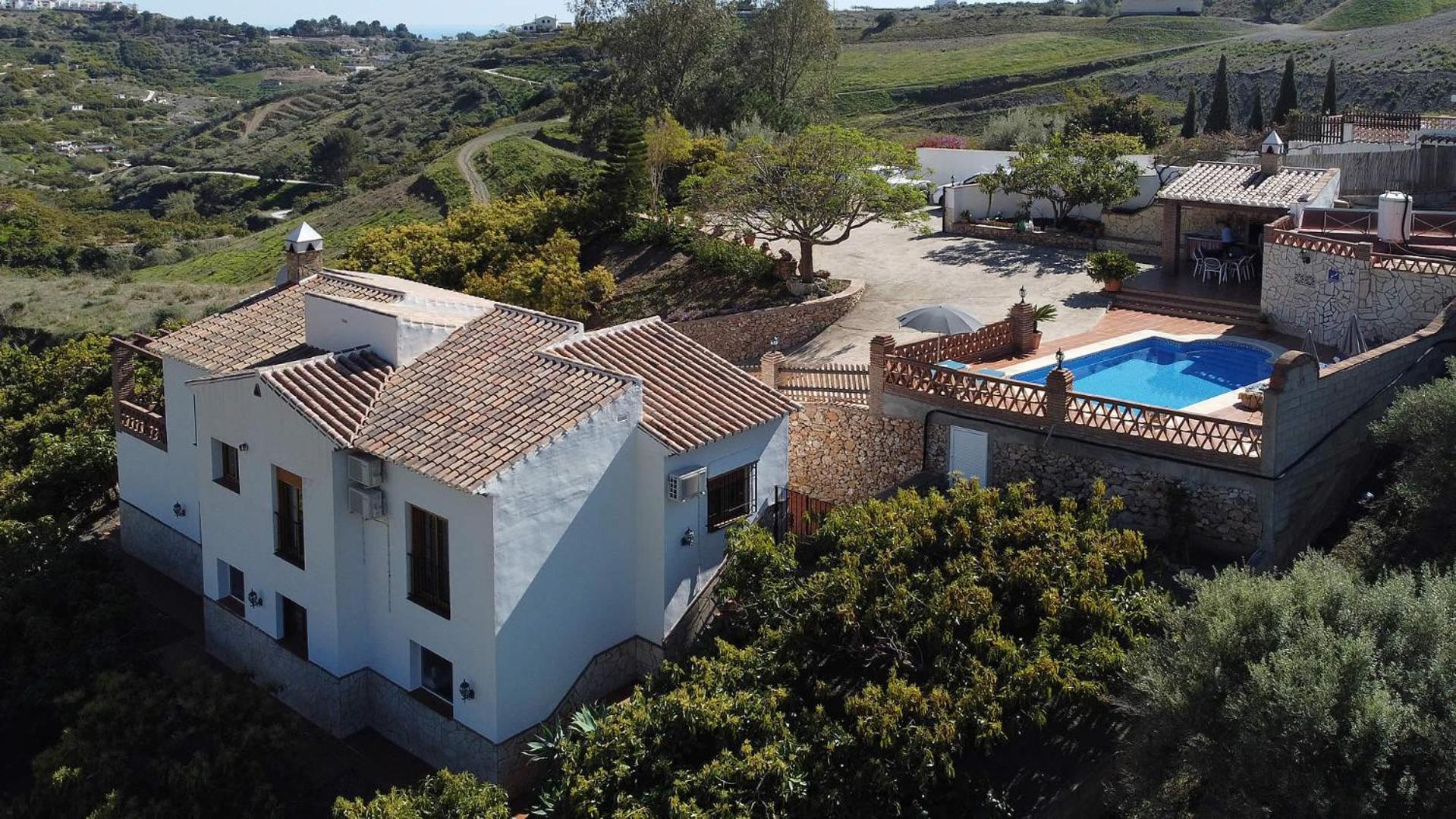 Villa Francisco Frigiliana Bagian luar foto