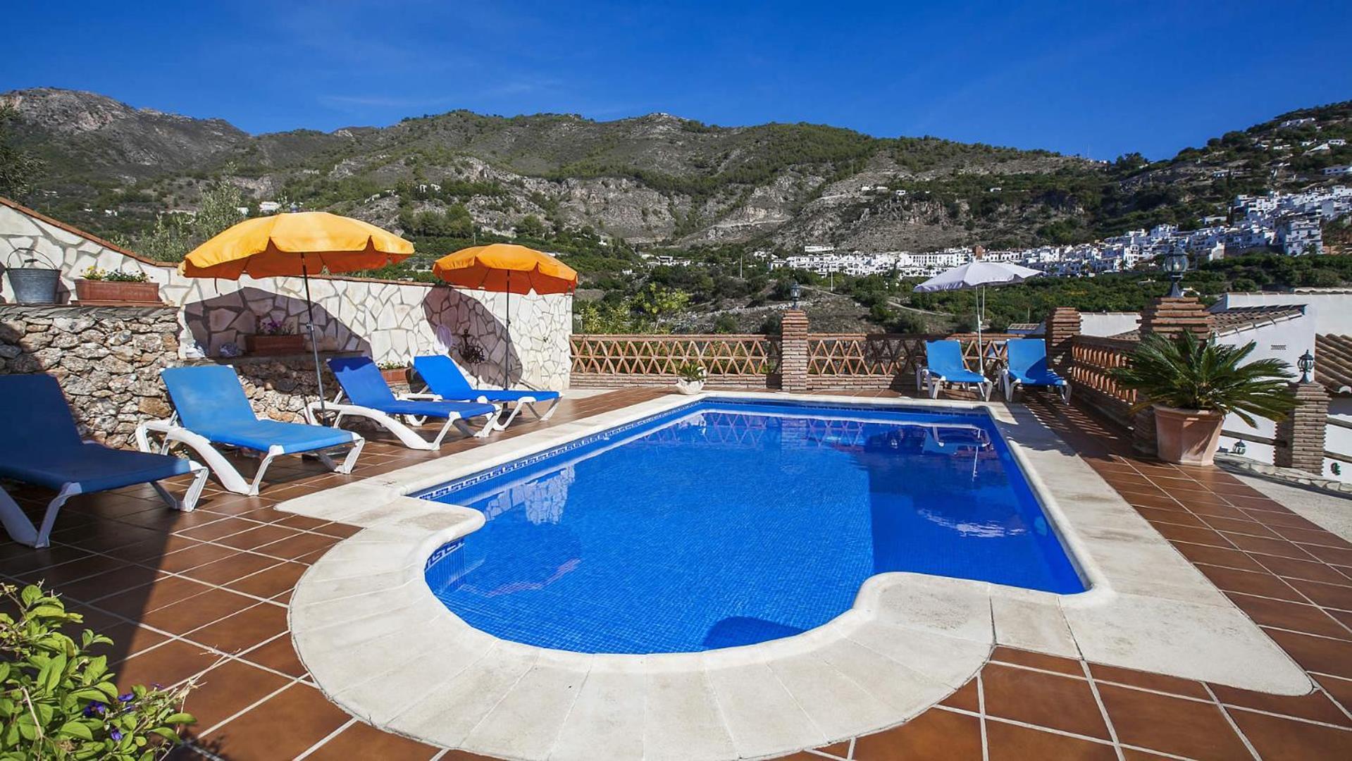 Villa Francisco Frigiliana Bagian luar foto